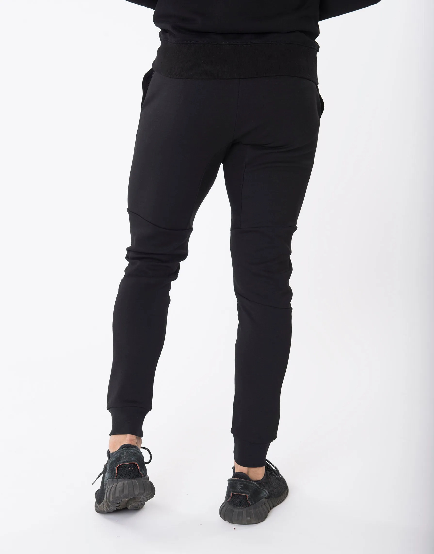 Sculpted Black Joggers