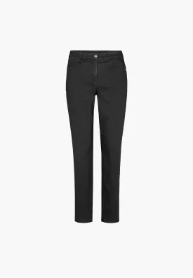 Serene 5-pocket Slim - Medium Length - Black