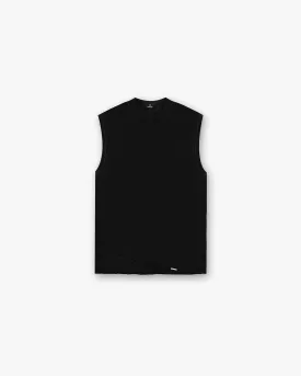 Slub Tank - Jet Black