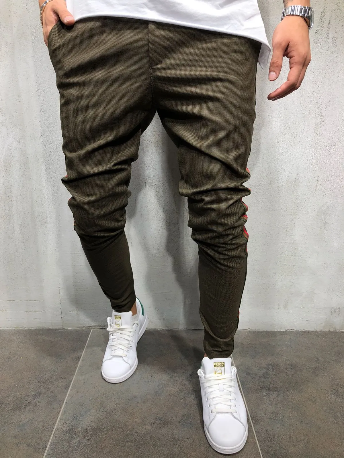 Sneakerjeans Khaki Jogger Pant AY073