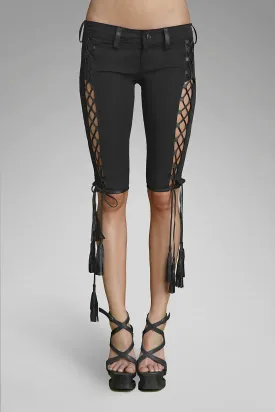 Tassle Knee Pants