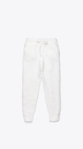 Teddy Jogger - Winter White