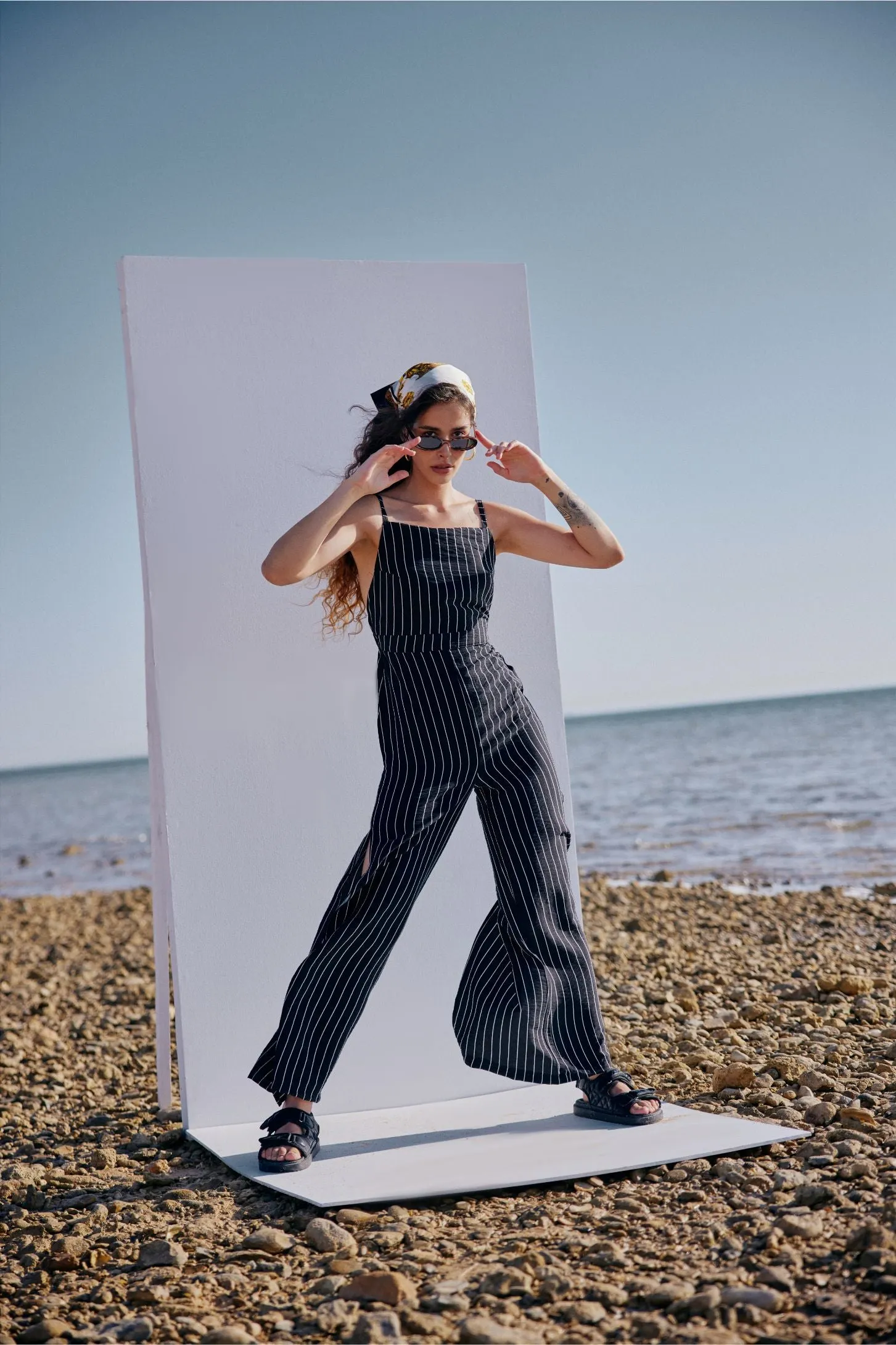 THE BACKLESS SAILOR JUMPSUIT