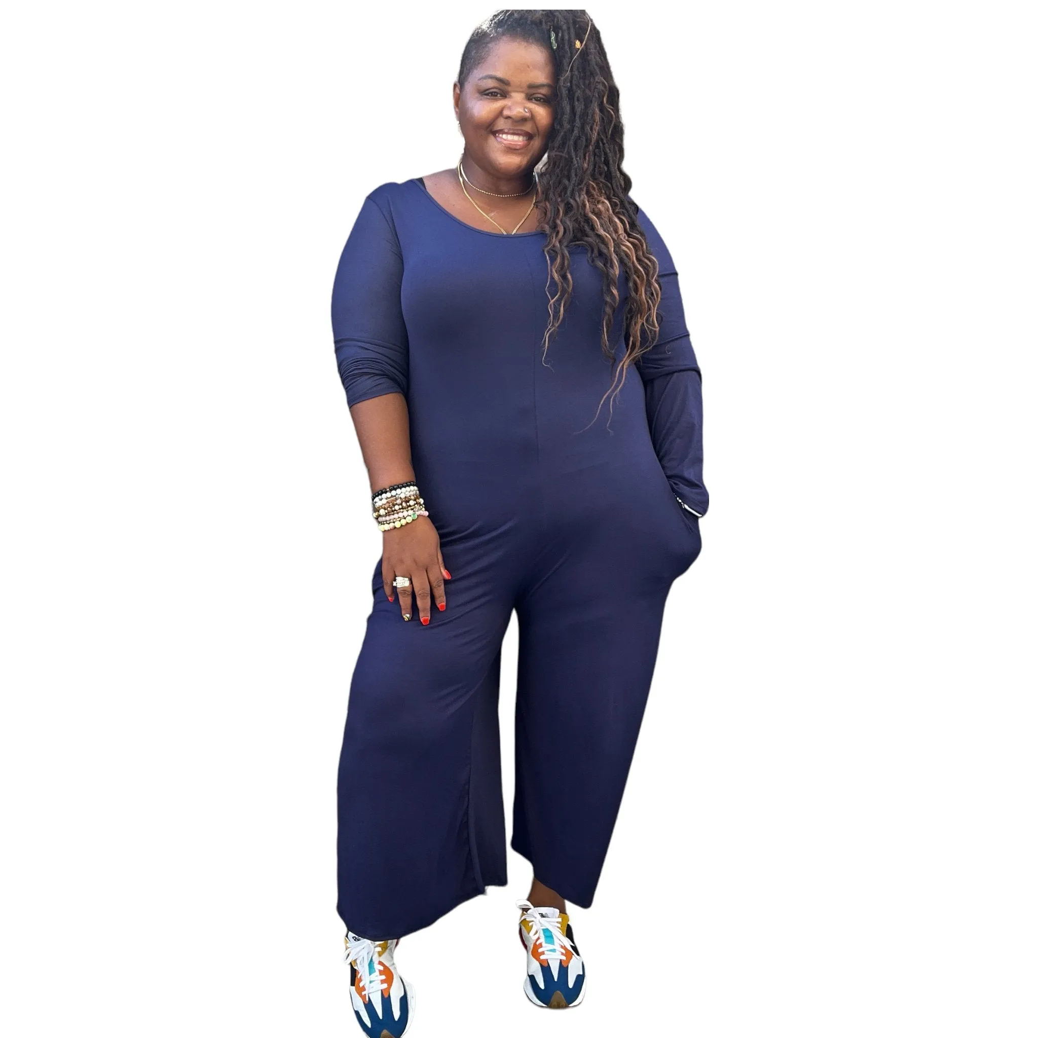 The Zatima Wide Leg Jumpsuit