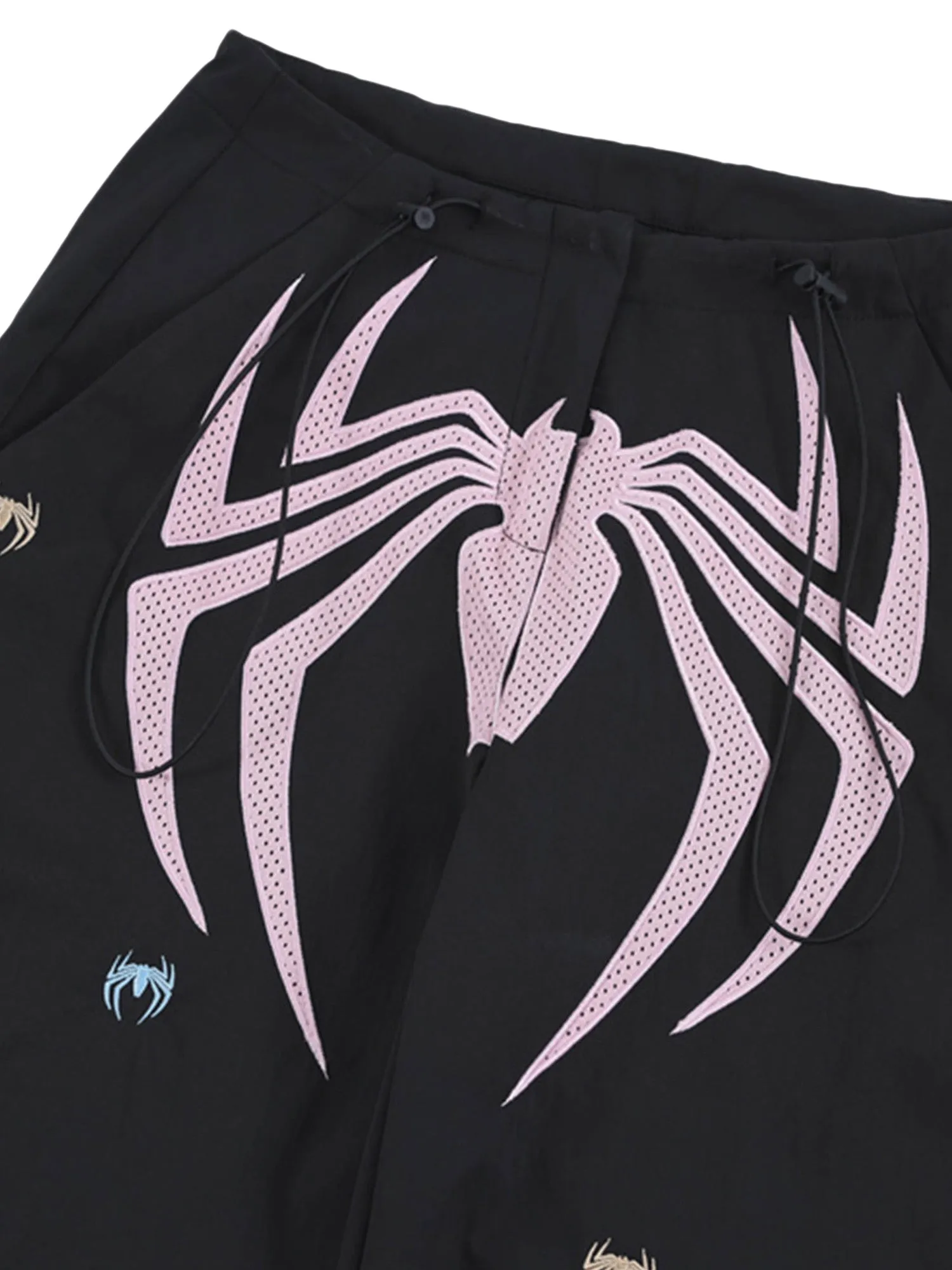 Thesupermade Embroidered Spider Straight Leg Pants - 1745