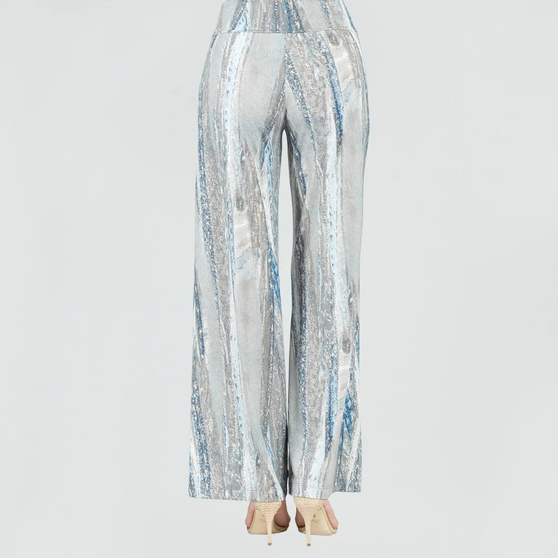 Wide Leg Pocket Pant - Python Taupe - Final Sale!