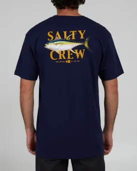 Yellowfin Navy S/S Classic Tee